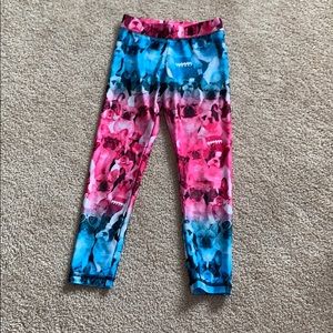 Little girls dog print Leggings size 6